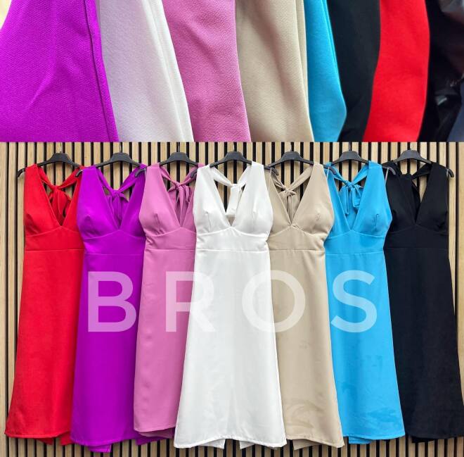 Sukienka damskie 3085 Mix kolor Standard (Towar Włoskie) 1