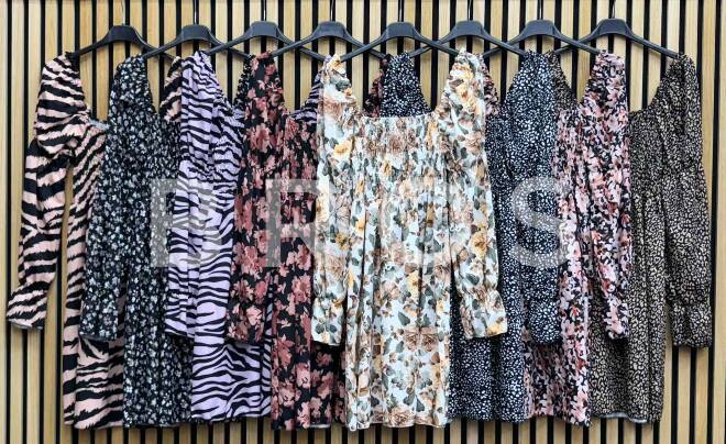 Sukienka damskie 3086 Mix kolor Standard (Towar Włoskie) 1