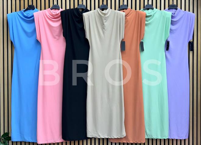 Sukienka damskie 3088 Mix kolor Standard (Towar Włoskie) 1