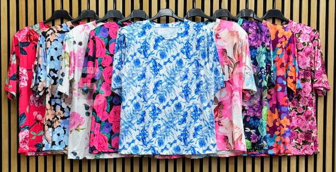 Bluzka damskie 3090 Mix kolor Standard (Towar Włoskie) 1