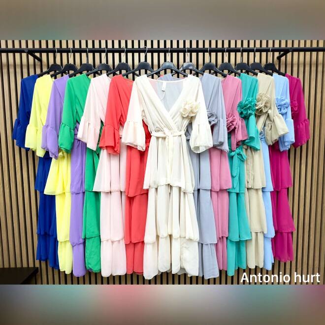 Sukienka damskie 7024 MIX KOLOR STANDARD 1