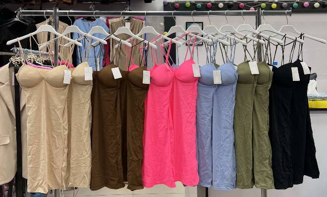 Sukienka damskie 4050 MIX KOLOR STANDARD   1