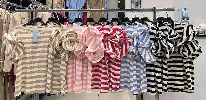 Bluzka damskie 4051 MIX KOLOR STANDARD