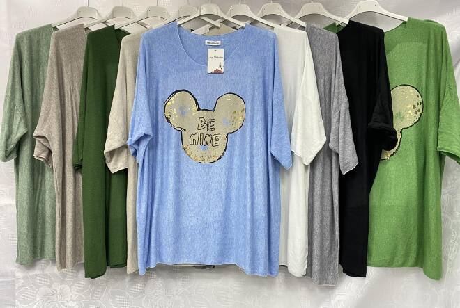 Bluzka damskie 4055 MIX KOLOR STANDARD