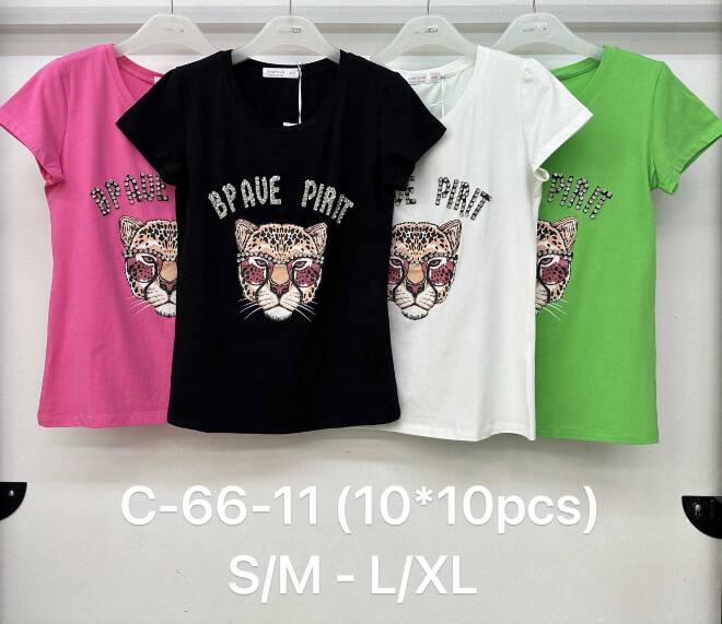 Bluzka damskie C-66-11 MIX KOLOR S/M-L/XL 1