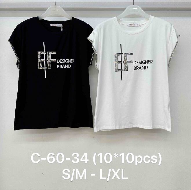 Bluzka damskie C-60-34 MIX KOLOR S/M-L/XL  