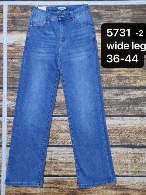 Jeansy damskie 5731-2 1 kolor 36-44