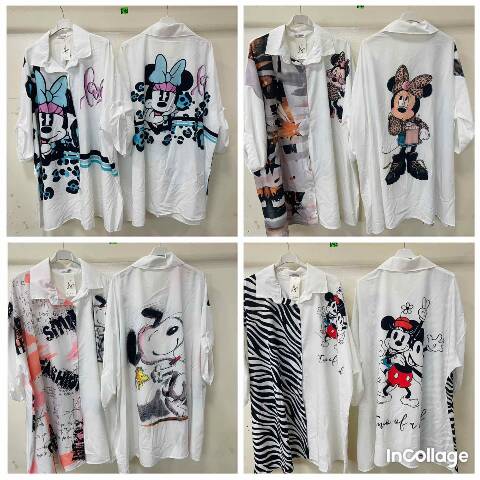 Koszula  damskie V160 Mix kolor Standard