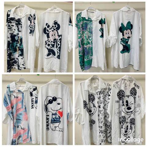 Koszula  damskie V165 Mix kolor Standard 1