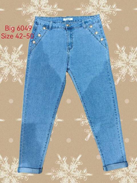 Jeansy damskie 6049 1 kolor 42-50 1