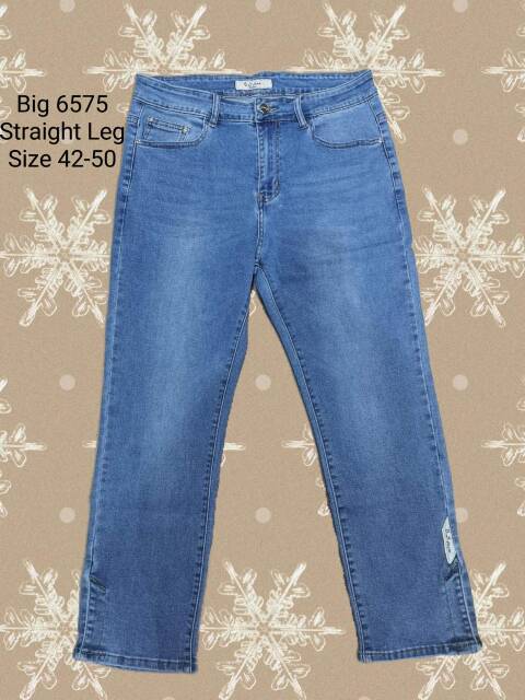 Jeansy damskie 6575 1 kolor 42-50 1