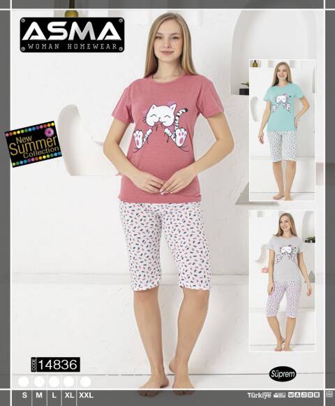 Piżama damskie 14836 1 kolor M-2XL (Towar Treckie) 1