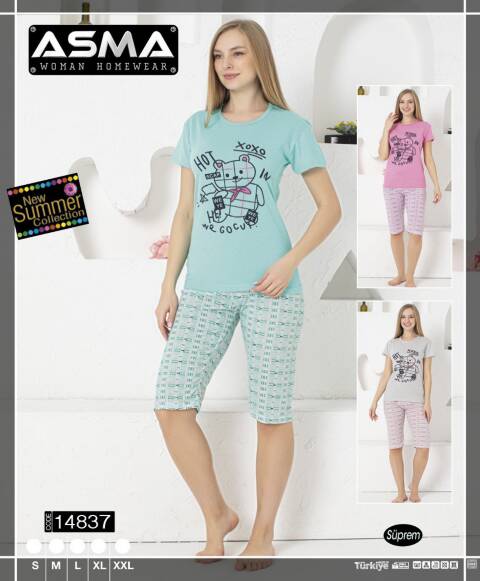 Piżama damskie 14837 1 kolor M-2XL (Towar Treckie)