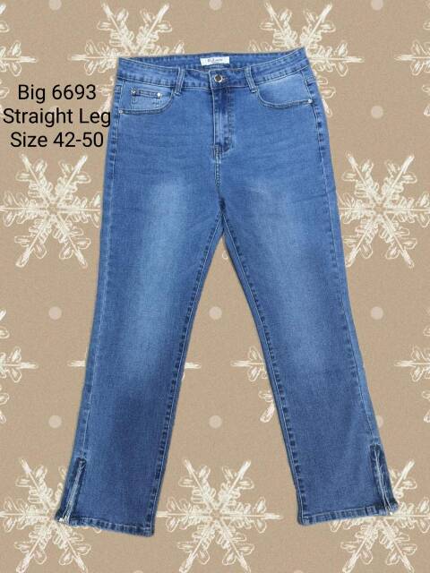 Jeansy damskie 6693 1 kolor 42-50 1