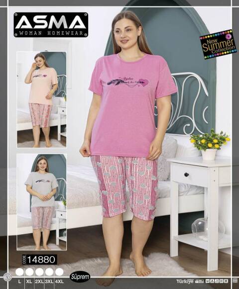 Piżama damskie 14880 1 kolor L-4XL (Towar Tureckie) 1