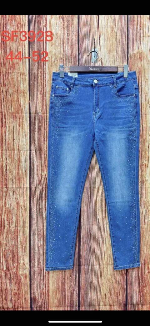 Jeansy damskie SF3928 1 kolor 44-52 1