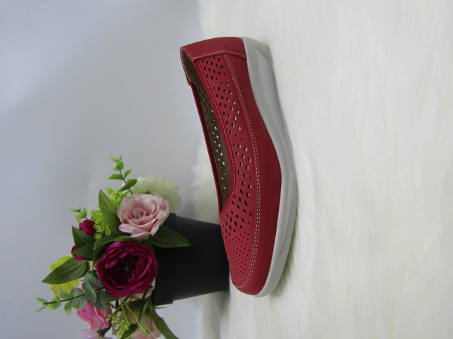 Baleriny Damskie HL61561 RED 36-41