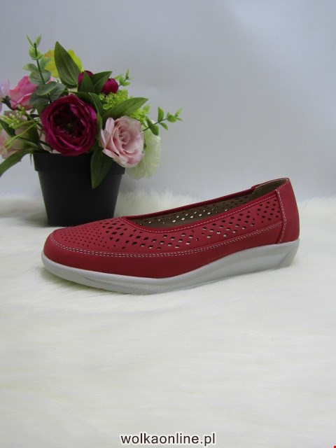 Baleriny Damskie HL61561 RED 36-41