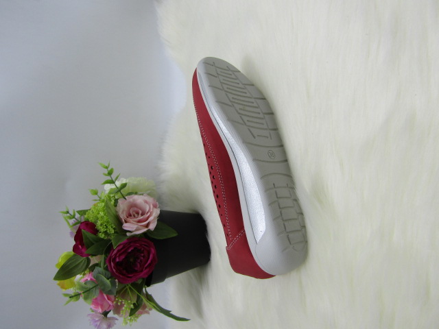 Baleriny Damskie HL61561 RED 36-41 1