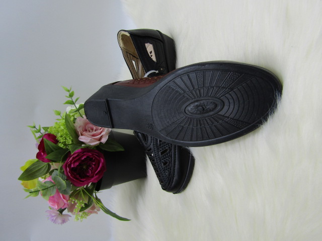 Baleriny Damskie E819 BROWN/BLACK/BEIGE 37-42 1