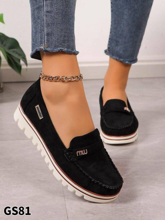 Półbuty Damskie GS81 BLACK 36-41 1