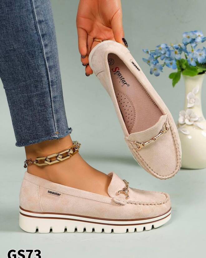 Półbuty Damskie GS73 BEIGE 36-41
