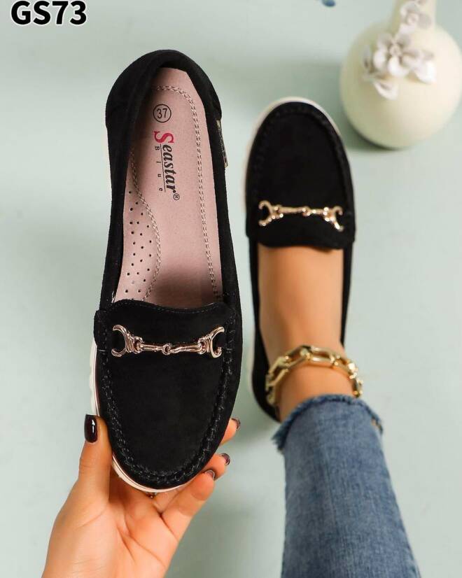 Półbuty Damskie GS73 BLACK 36-41 1