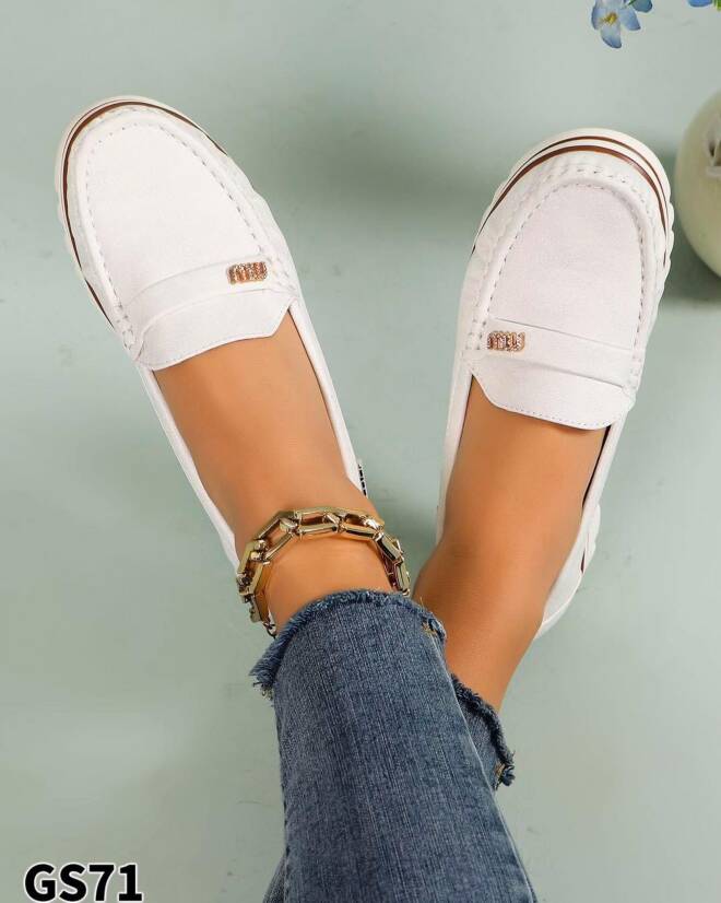 Półbuty Damskie GS71 WHITE 36-41 1