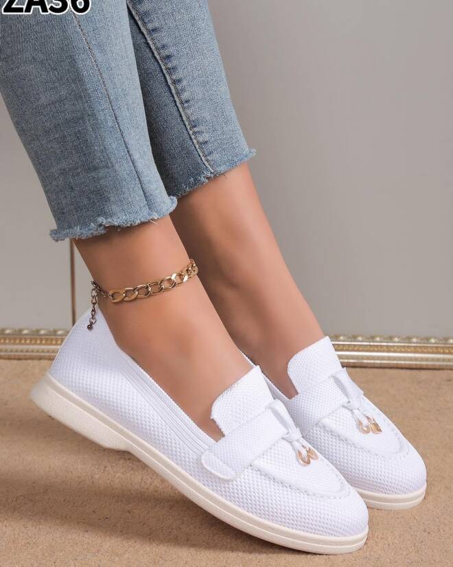 Półbuty Damskie ZA36 WHITE 36-41 1