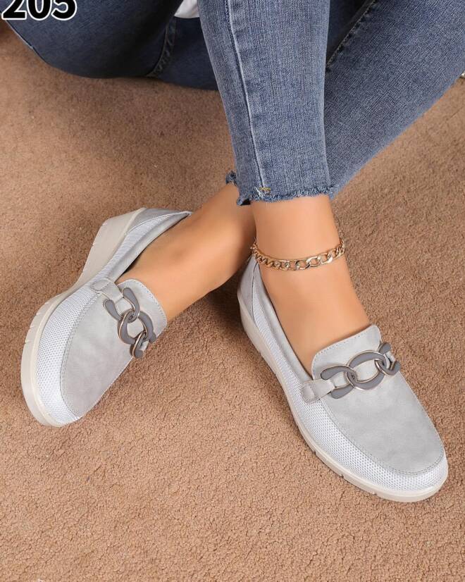 Półbuty Damskie 205 GREY 36-41 1