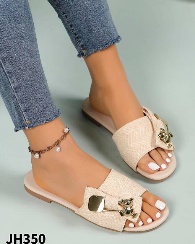Klapki Damskie JH350 BEIGE 36-41 1