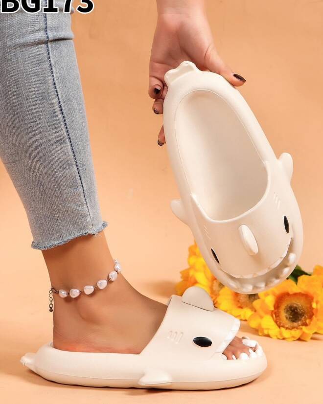 Klapki Damskie BG173 WHITE 36-41