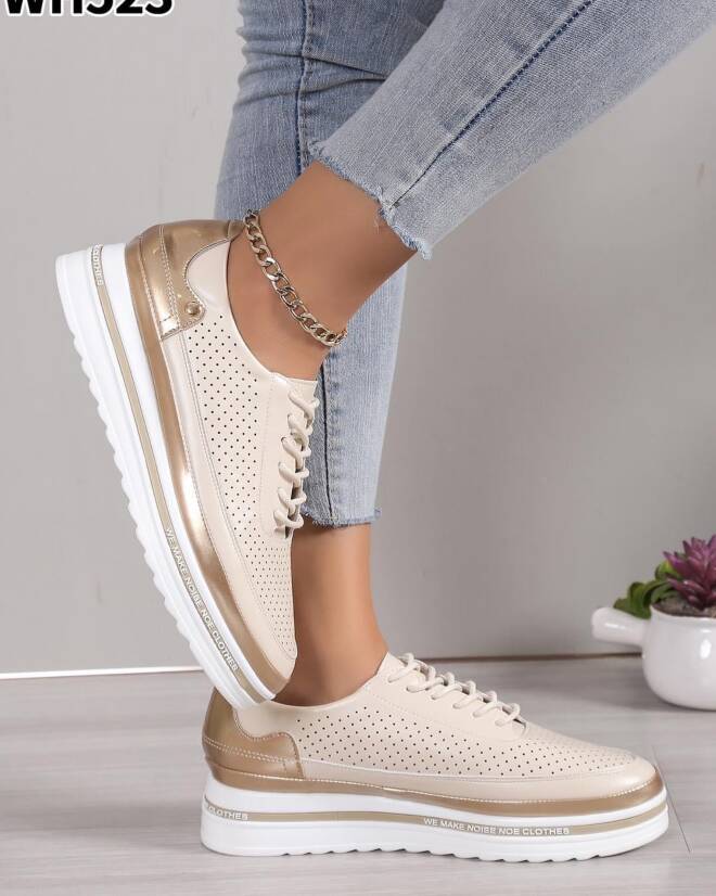 Półbuty Damskie WH523 BEIGE 36-41