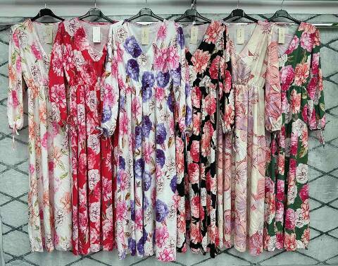 Sukienka damskie 2080 Mix kolor Standard (Towar Włoskie) 1