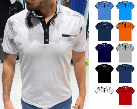 Bluzka Męskie 019 Mix kolor L-3XL 1