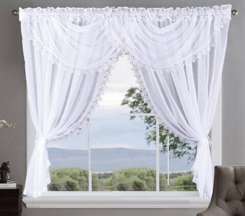 Firanki gotowe  R23 Mix kolor 150x400 1