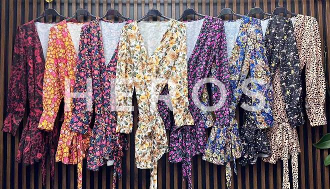 Sukienka damskie 12007 MIX KOLOR STANDARD  1