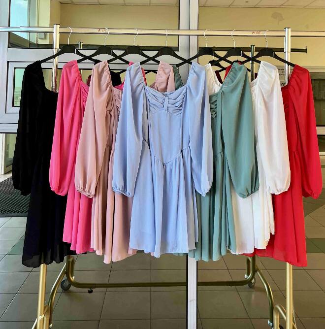 Sukienka damskie 7007 MIX KOLOR STANDARD 1