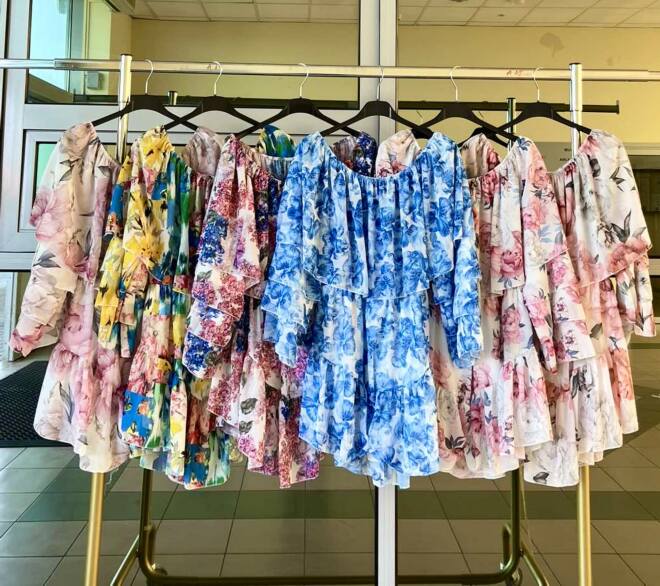 Sukienka damskie 7008 MIX KOLOR STANDARD 1