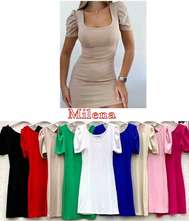 Sukienka damskie 11102 MIX KOLOR STANDARD (Towar Polskie) 1