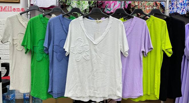 Bluzka damskie 11113 MIX KOLOR Standard (Towar Polskie) 1