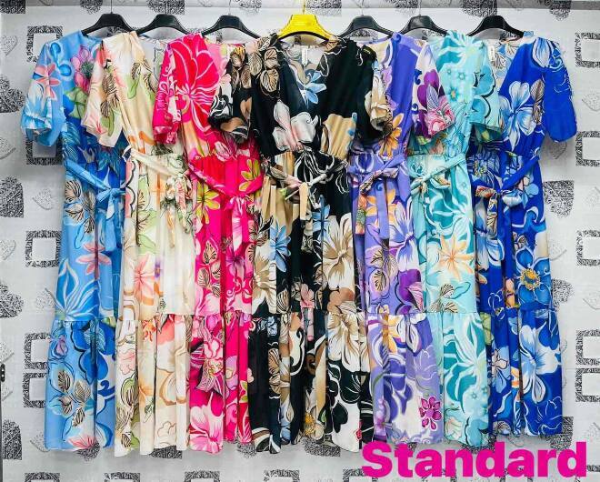 Sukienka damskie 16516 Mix KOLOR Standard (Towar Tureckie)  
