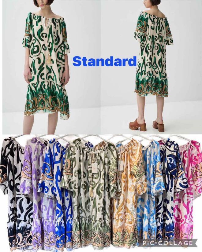 Sukienka damskie 16519 Mix KOLOR Standard (Towar Tureckie)   1
