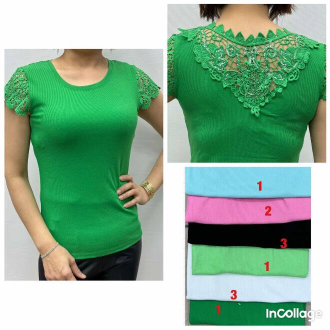 Bluzka damskie 18506 MIX KOLOR M-2XL 1