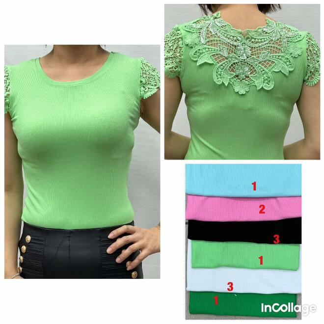 Bluzka damskie 18508 MIX KOLOR M-2XL