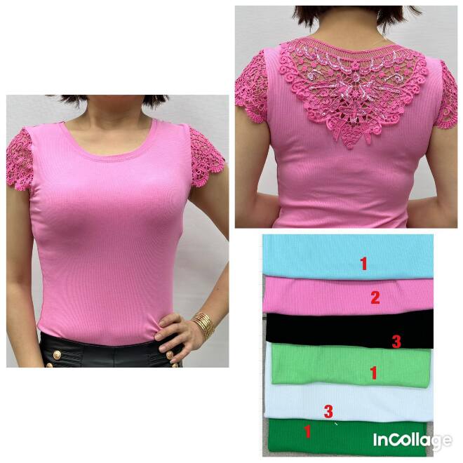 Bluzka damskie 18509 MIX KOLOR M-2XL 1