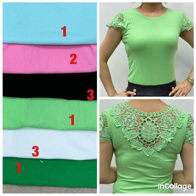 Bluzka damskie 18511 MIX KOLOR M-2XL 1