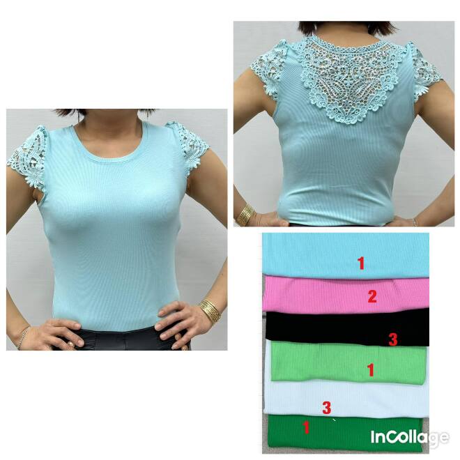 Bluzka damskie 18517 MIX KOLOR M-2XL