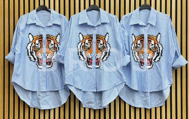 Koszule damskie 15076 Mix kolor Standard (Towar Włoskie)   1