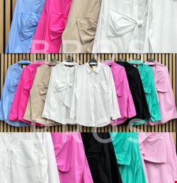 Koszule damskie 15078 Mix kolor Standard (Towar Włoskie)